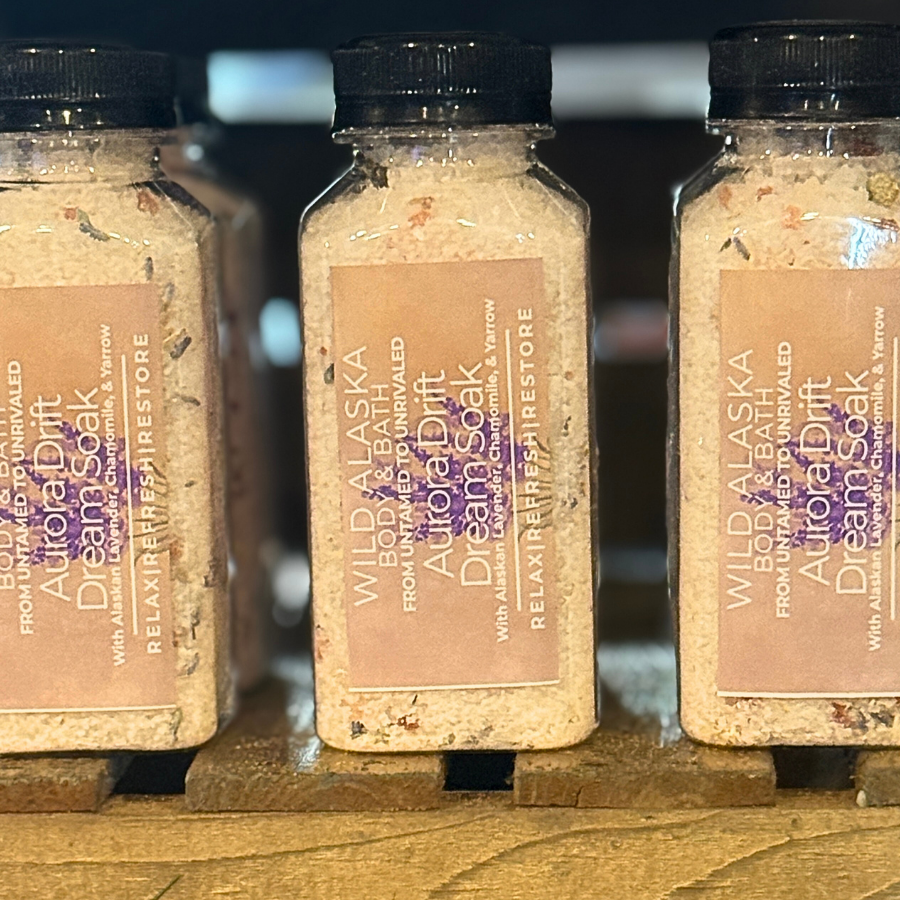 Aurora Drift Dream Soak – Lavender Relaxation Bath Blend