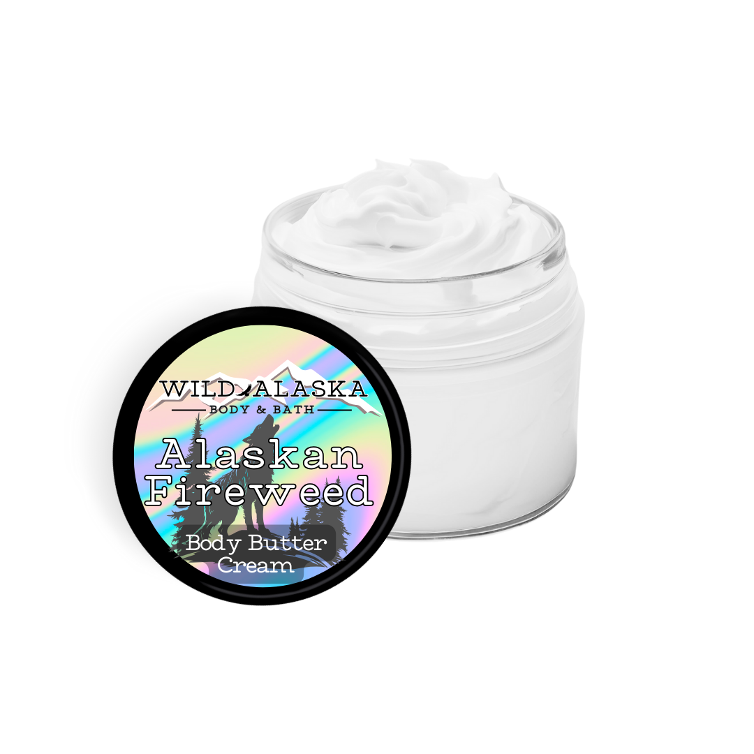 Body Butter Cream- Alaskan Fireweed