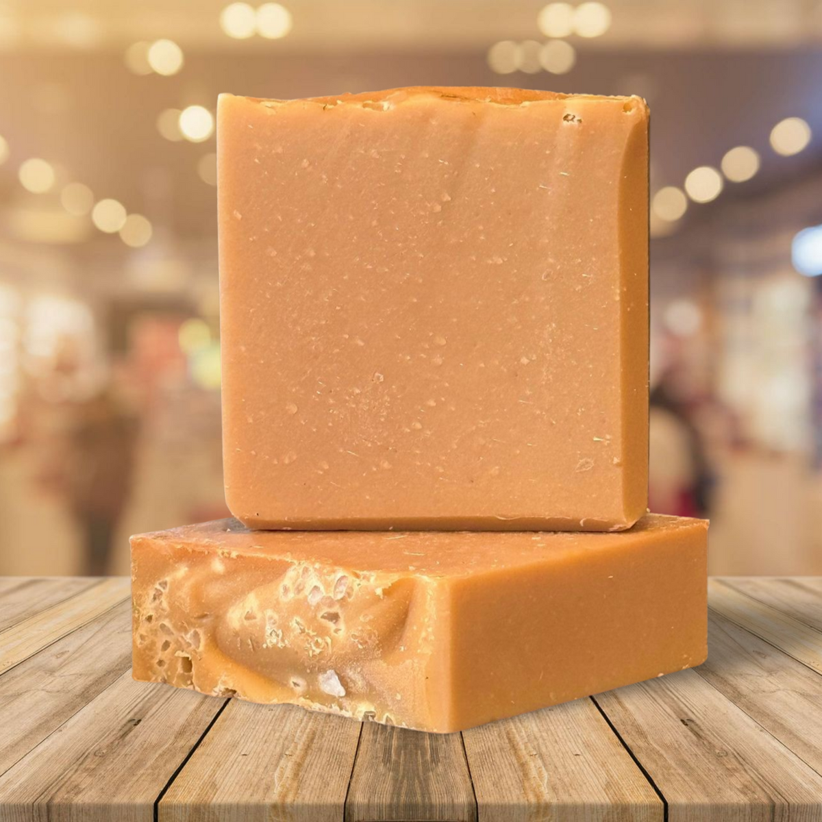 Natural  Body Soap Bar:  Sugared Snowdrift