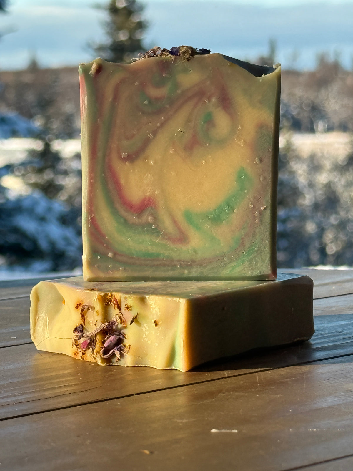 AK Natural Handmade Bar Soap: Alaskan Fireweed