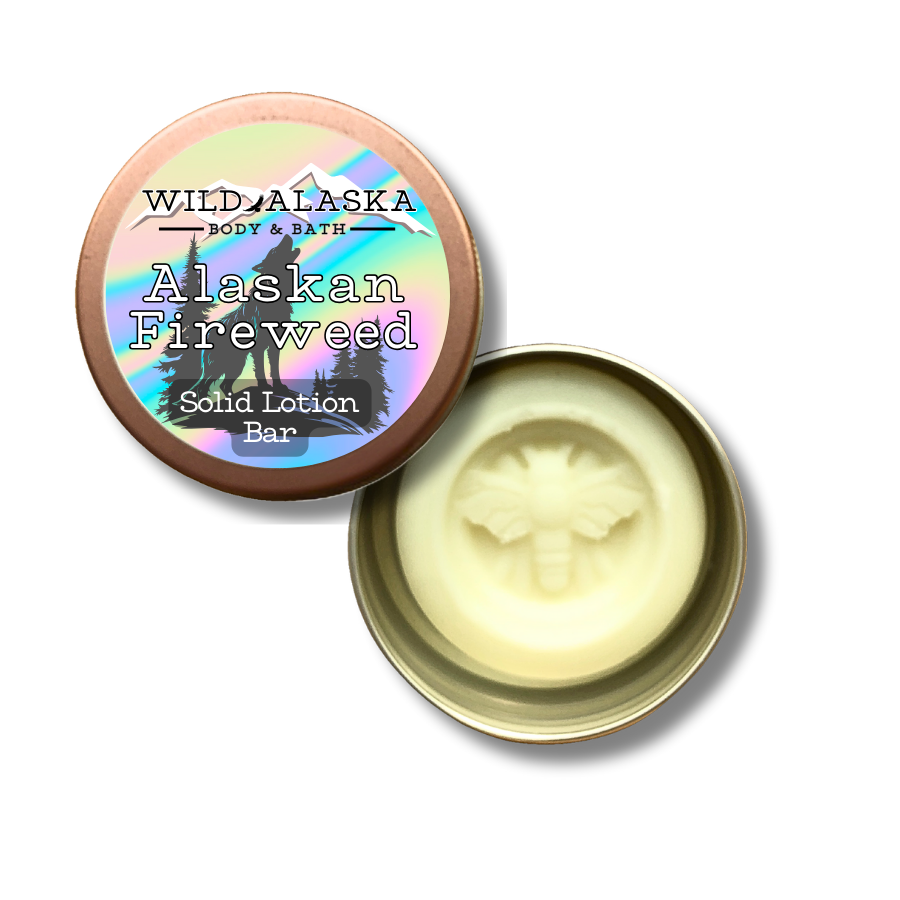 Solid Lotion Bar- Alaskan Fireweed